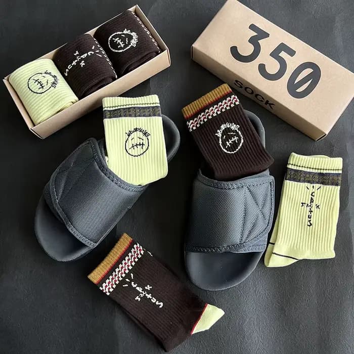 Chaussettes pour hommes 3 paires/boîte Cactus Jack