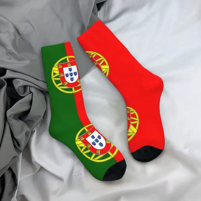 Chaussettes tube moyen en polyester pour hommes et femmes