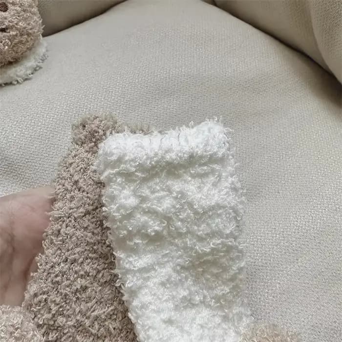 Chaussettes douces et épaisses pour nouveau-né garçon et fille