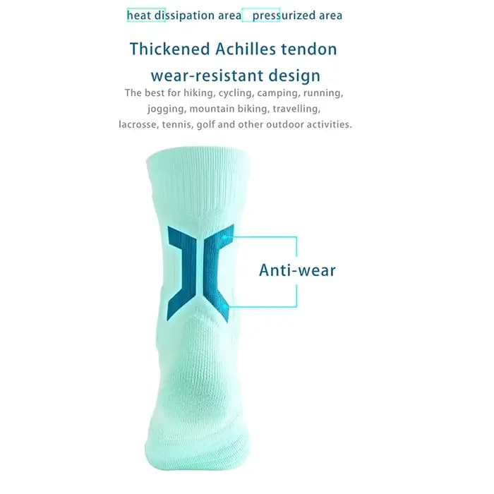 Veidoorn chaussettes de Sport de haute qualité pour hommes longueur mi-mollet