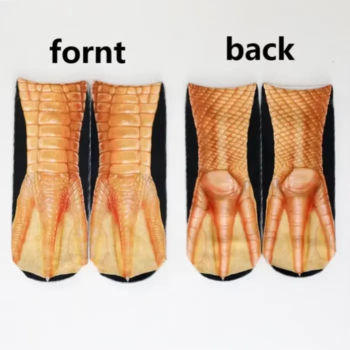 Chaussettes mignonnes imprimées en 3D pour hommes et femmes