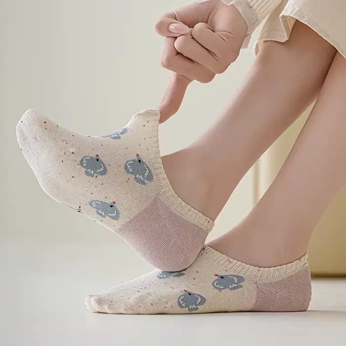 Chaussettes basses pour femmes