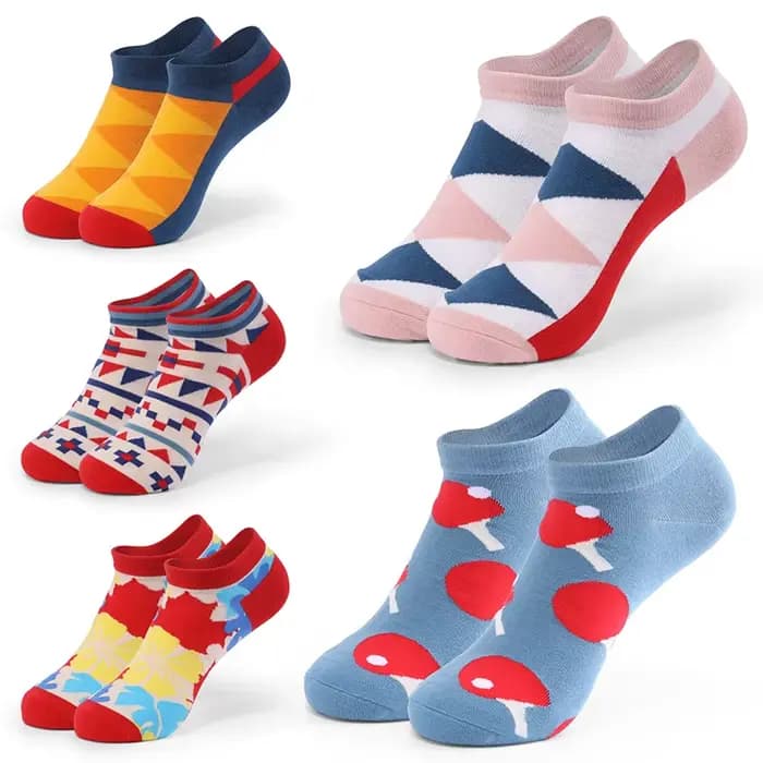 5 paires/lot chaussettes pour hommes coton haute qualité respirant absorbant la sueur mode chaussettes bouche peu profonde bateau chaussettes printemps été nouveau