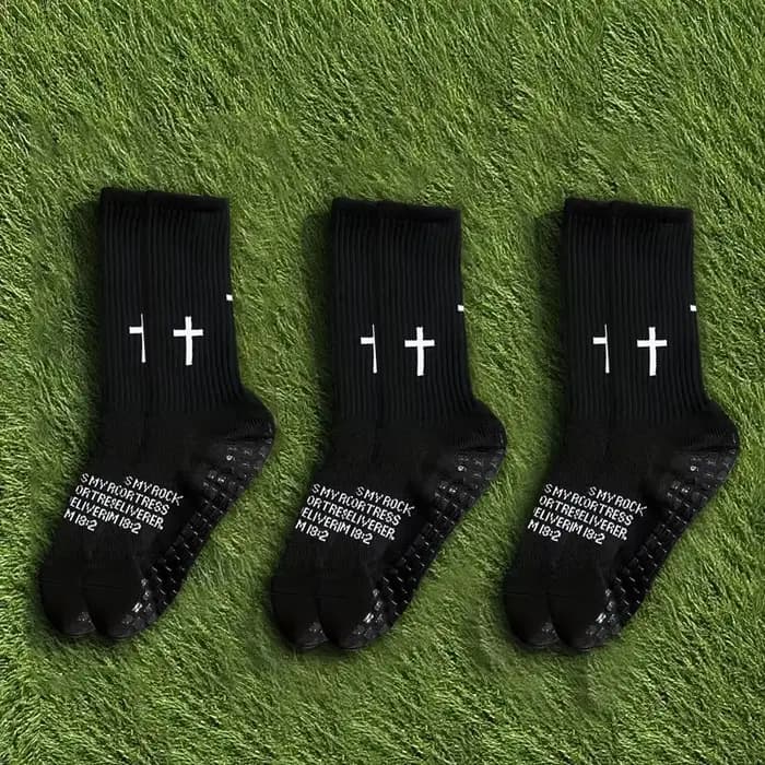 Chaussettes de Yoga avec Logo croisé