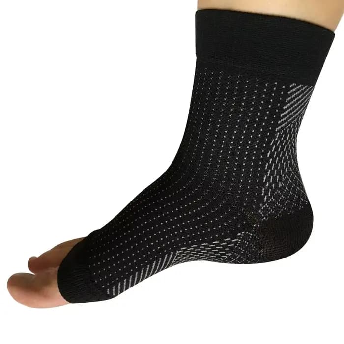 Chaussettes de compression confortables anti-fatigue pour femmes, manchon élastique pour hommes, chaussettes de compression pour femmes soulageant les gonflements de la cheville