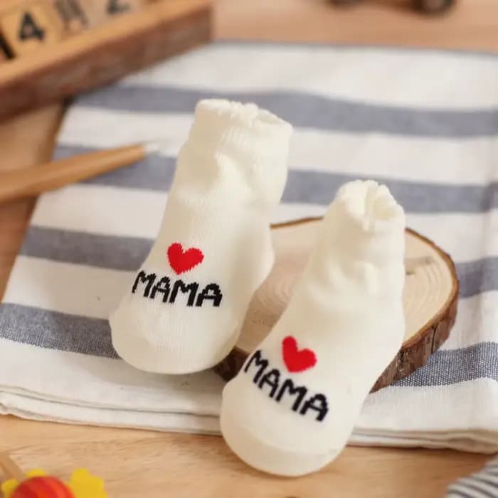 2 paires de chaussettes pour nouveau-né fille et garçon