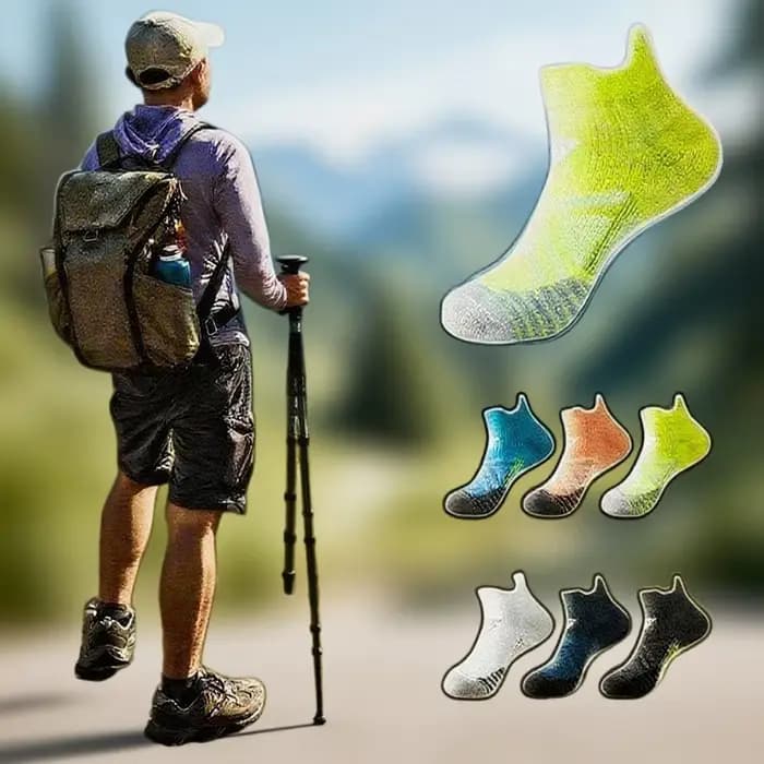 Chaussettes de course unisexes