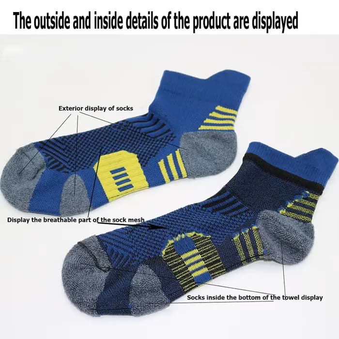 3 paires de chaussettes de sport de Fitness professionnelles