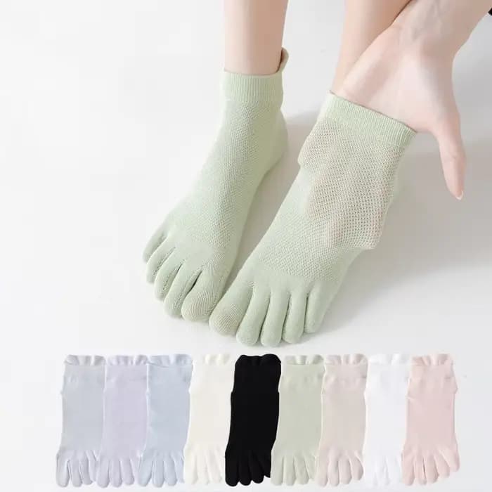 Chaussettes à bout en coton pour femmes