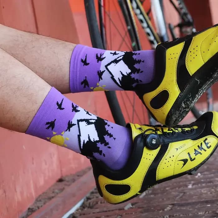 Chaussettes de sport respirantes à compression pour hommes et femmes