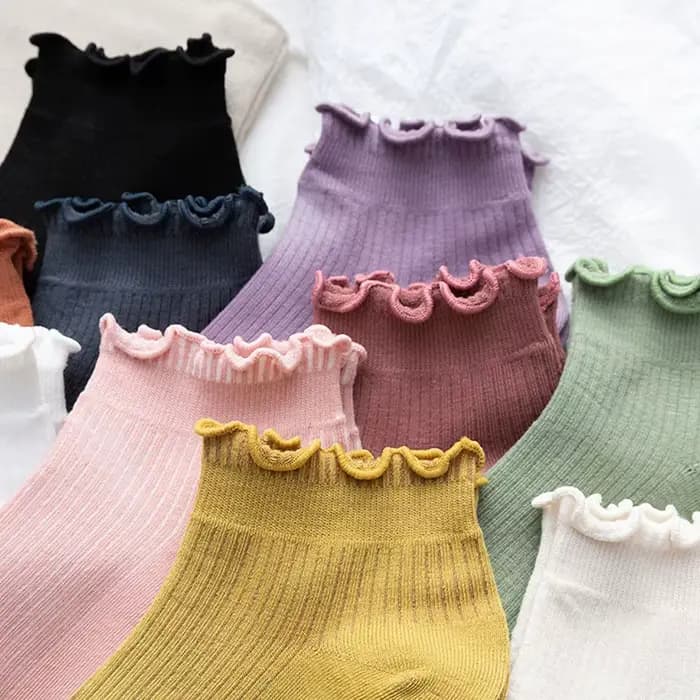 Chaussettes Bateau Courtes en Coton Respirant pour Femme