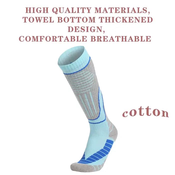 1 paire thermique hiver coton femmes chaussettes de Ski enfants