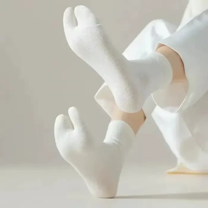 Chaussettes à bout de Style japonais pour hommes et femmes