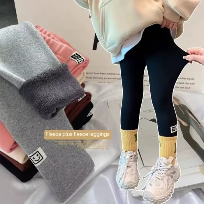 Pantalon en polaire pour filles