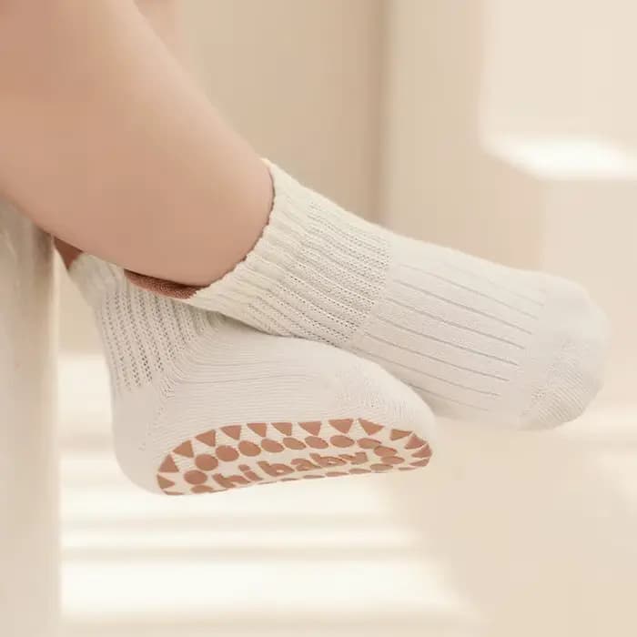 3 paires de chaussettes en coton pour enfants