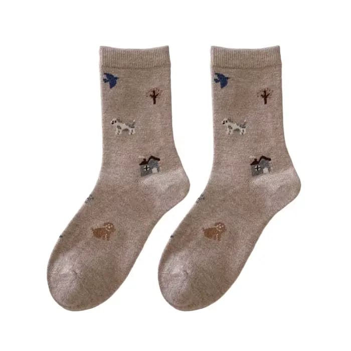 Chaussettes épaisses pour femmes