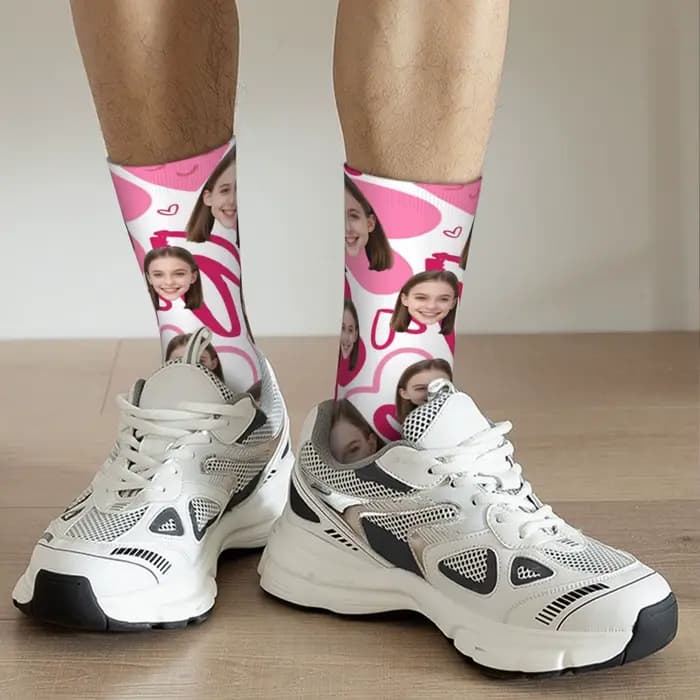 Chaussettes avatar personnalisées pour femmes