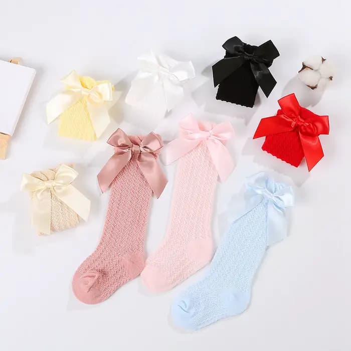 Chaussettes Hautes pour Bébé Fille