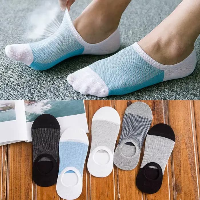 5 paires/lot hommes chaussettes extensible façonnage adolescents chaussette courte costume pour toutes les saisons