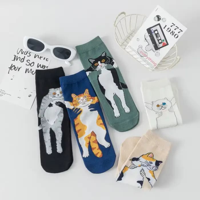Chaussettes chaton mignon chat drôle Animal nouveauté