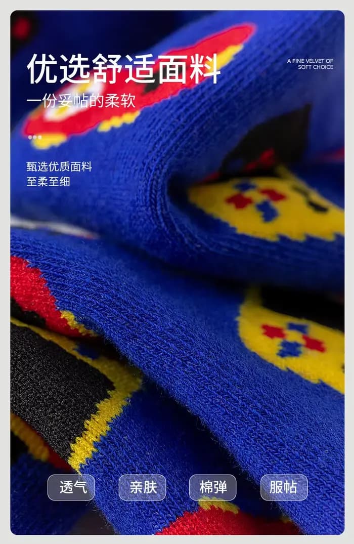 Chaussettes drôles de joueur pour hommes