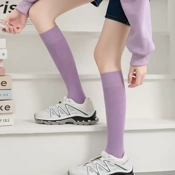 Chaussettes mollet coréennes Dopamine pour femmes