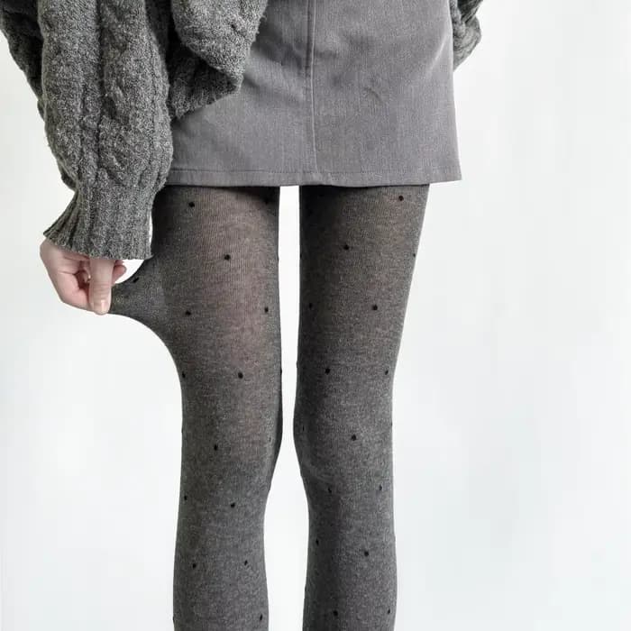 Collants à pois pour femmes