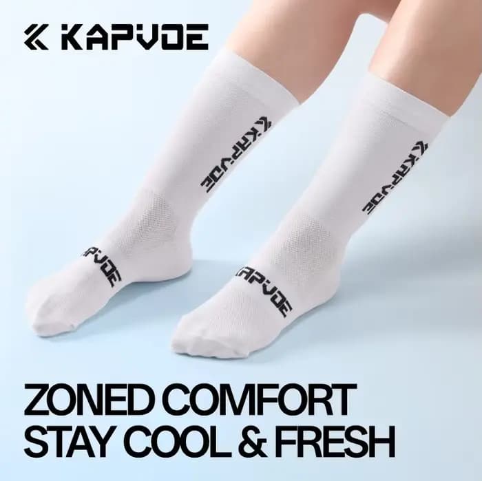 Chaussettes de sport antidérapantes Kapvoe pour cyclisme