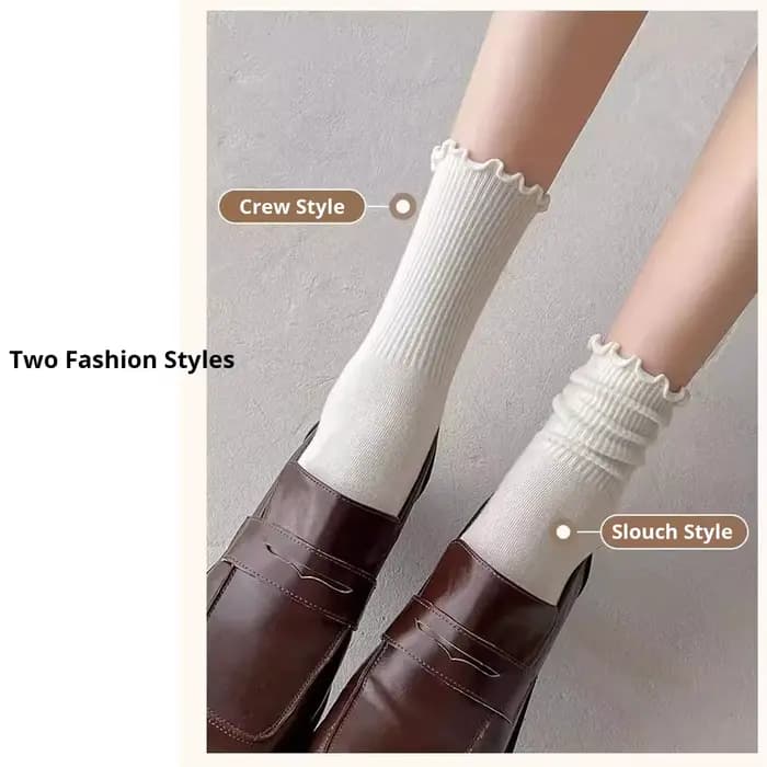 Chaussettes en coton pour femmes et filles
