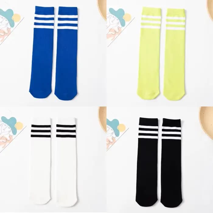 Chaussettes de football en coton pour enfants