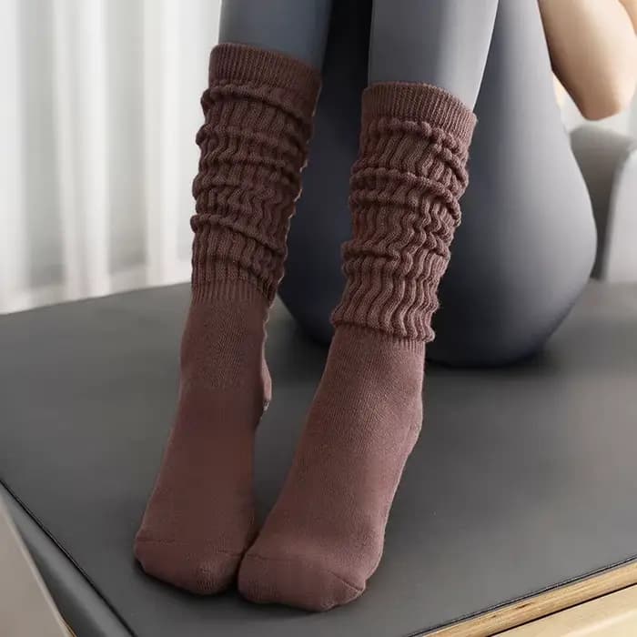 Chaussettes empilées pour femmes