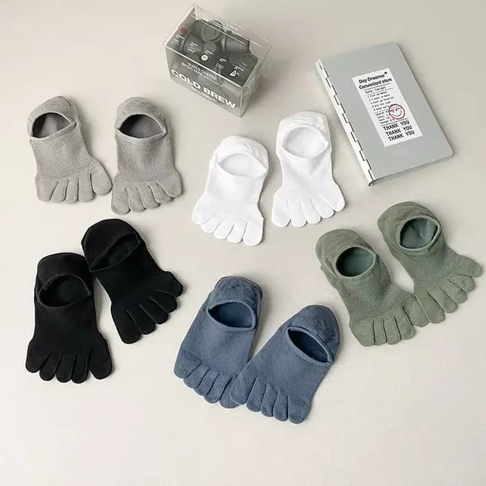 Chaussettes d'été à cinq doigts pour hommes