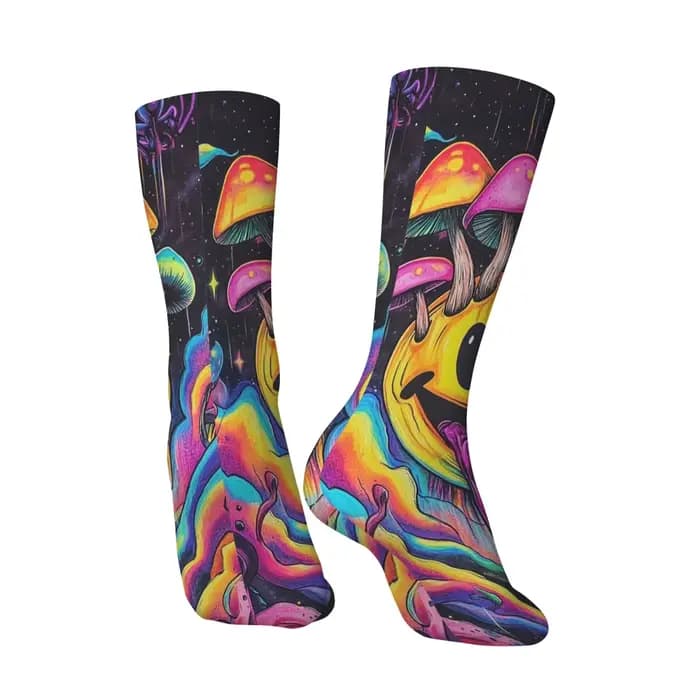 1 paire de chaussettes mi-mollet pour hommes