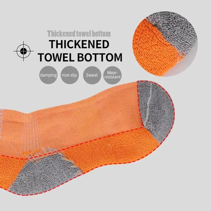 Chaussettes de sport pour hommes et femmes, pour course à pied, basket-ball, extérieur, Fitness, professionnel, montantes, serviettes épaisses, vente en gros, usine