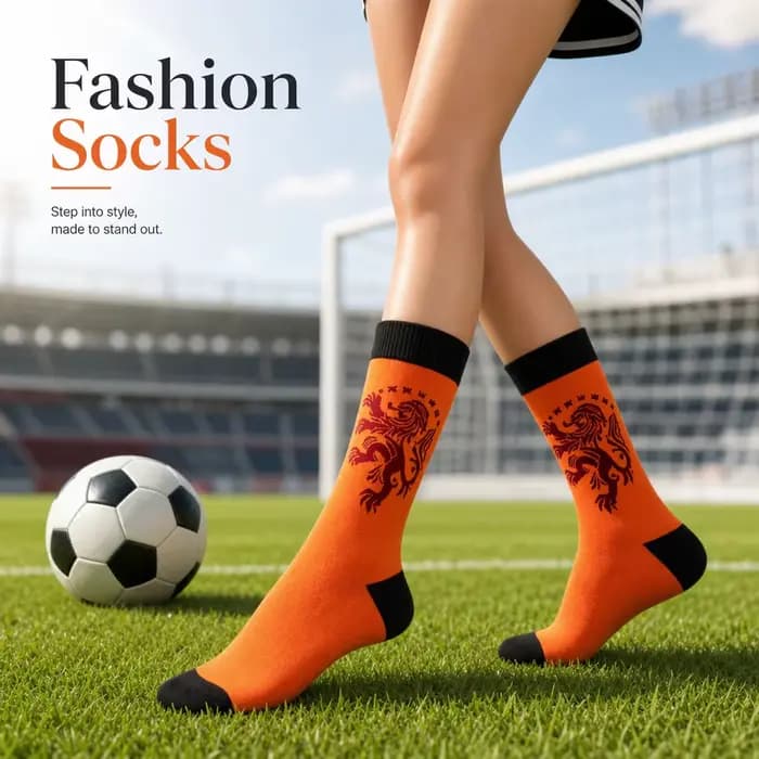 1 paire de chaussettes tendance – un incontournable pour les fans de football