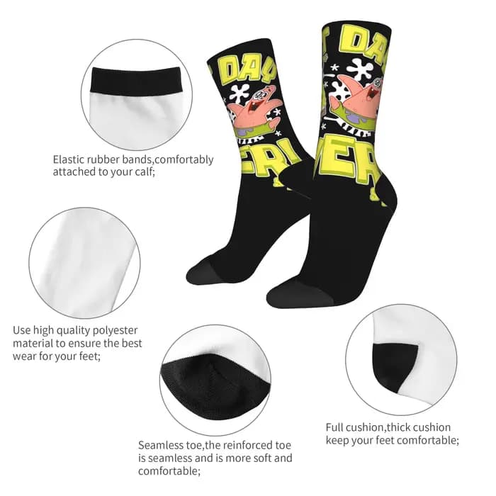 Chaussettes Spongebobs Best Day Modern Stockings