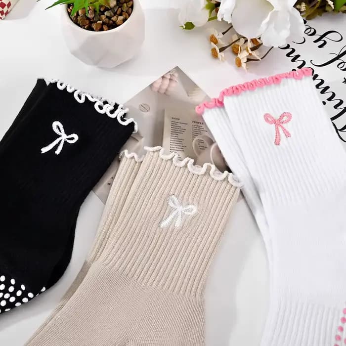 3 paires de chaussettes de yoga pour femmes