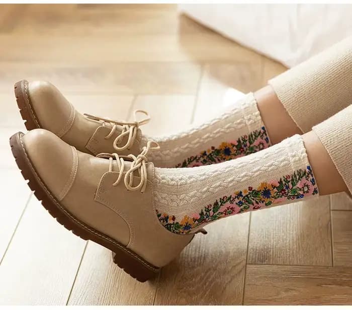 Chaussettes de Style ethnique pour femmes