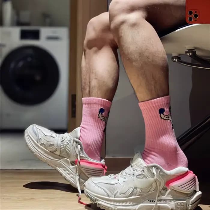 Chaussettes de dessin animé pour hommes