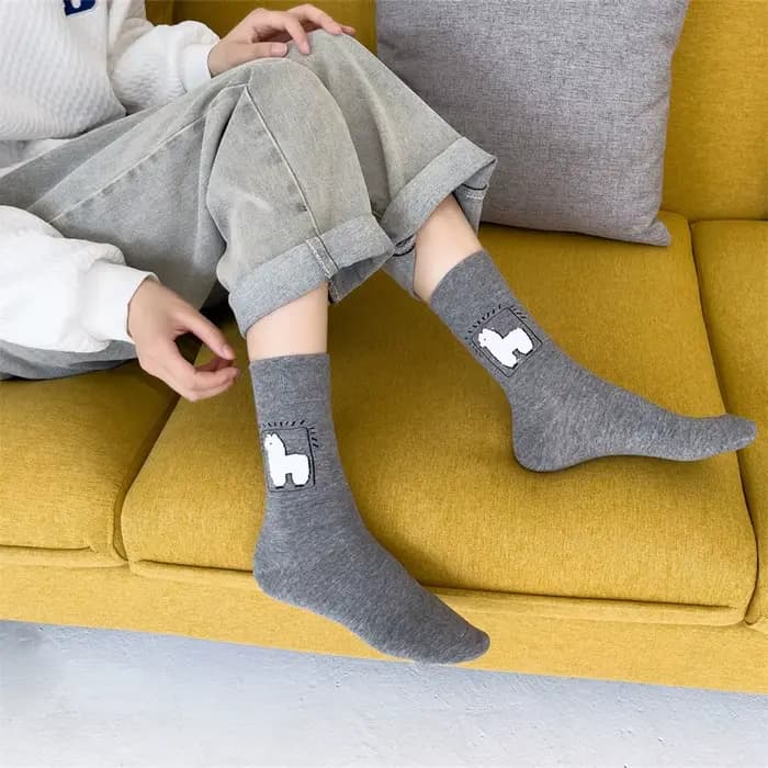 Chaussettes en coton doux HpronosAlpaga pour femmes