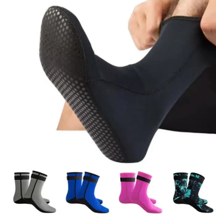 Chaussettes hautes en néoprène