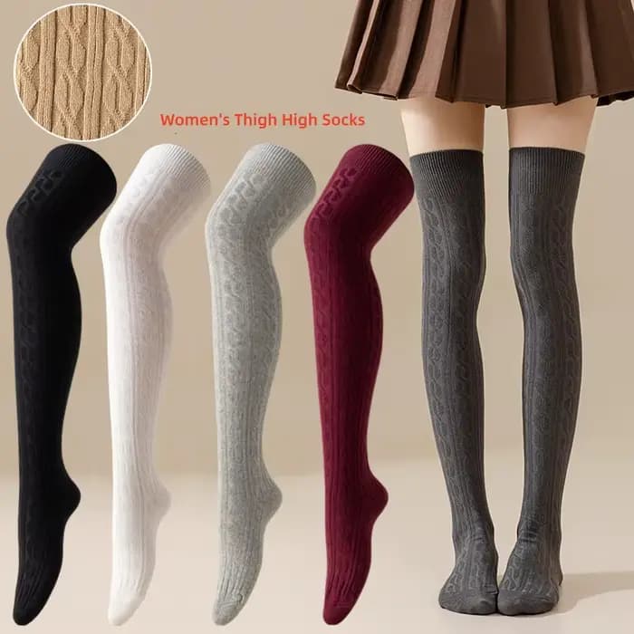 Chaussettes hautes pour femmes