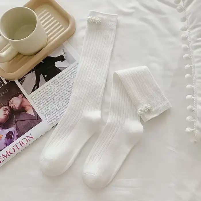 Chaussettes perlées personnalisées