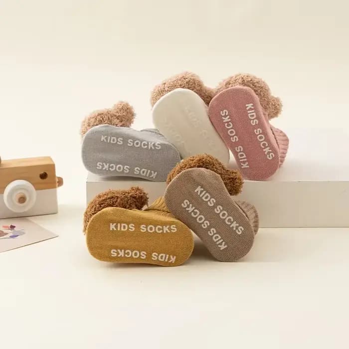 Chaussettes de sol pour bébé de 0 à 3 ans