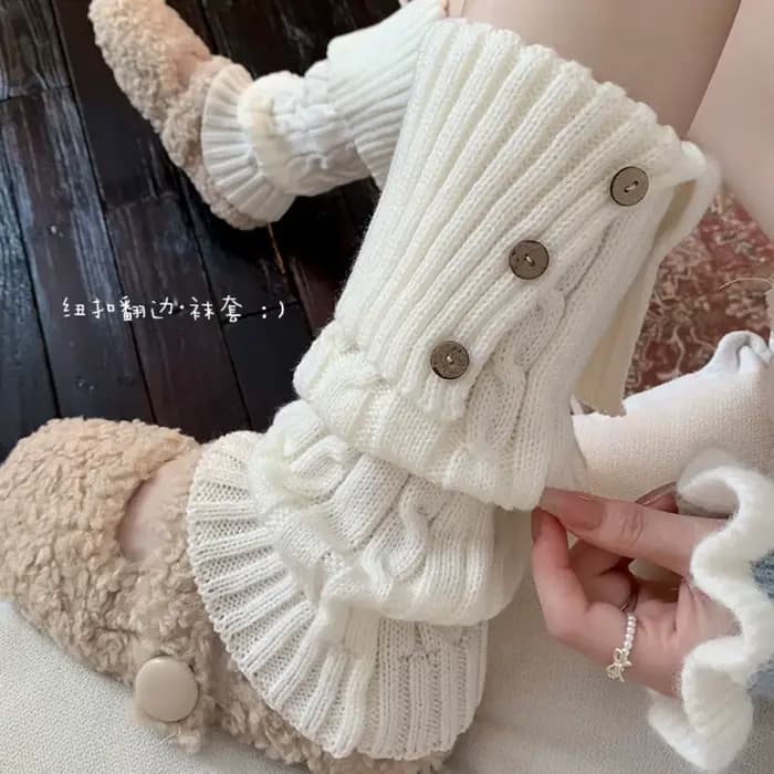 Jambières tricotées pour femmes