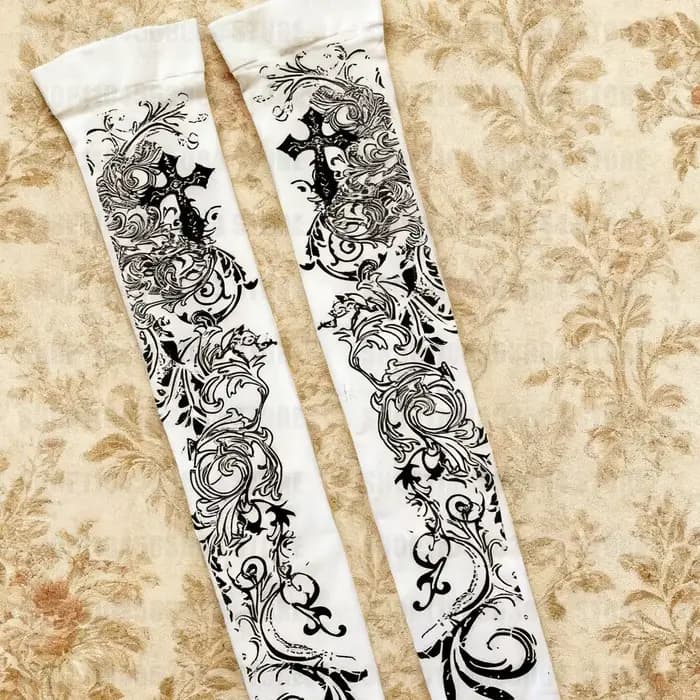 Chaussettes longues féeriques Y2K pour femme