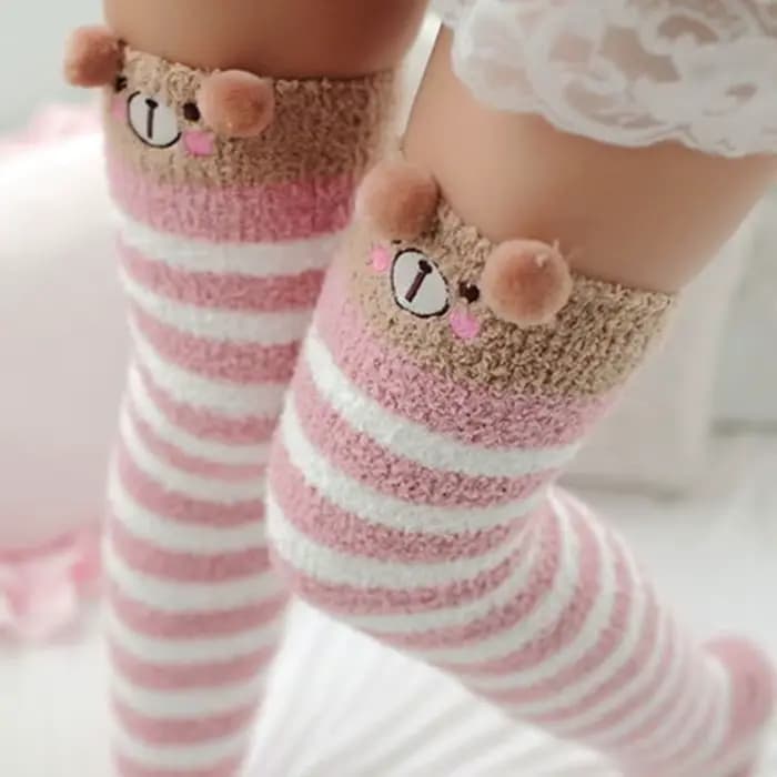 Chaussettes japonaises Kawaii pour filles