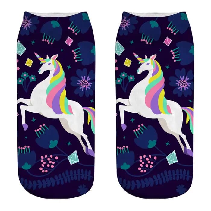 Chaussettes Harajuku 3D pour femmes
