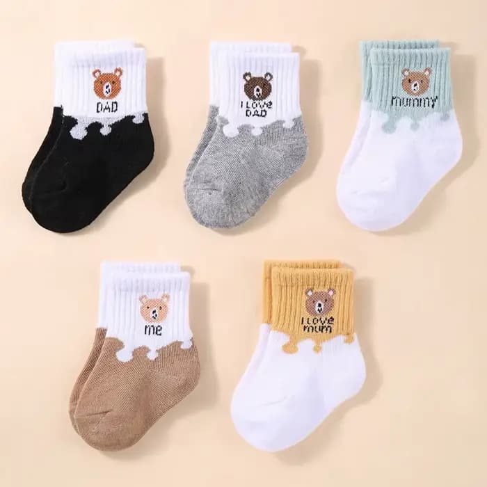 5 paires de chaussettes pour bébé