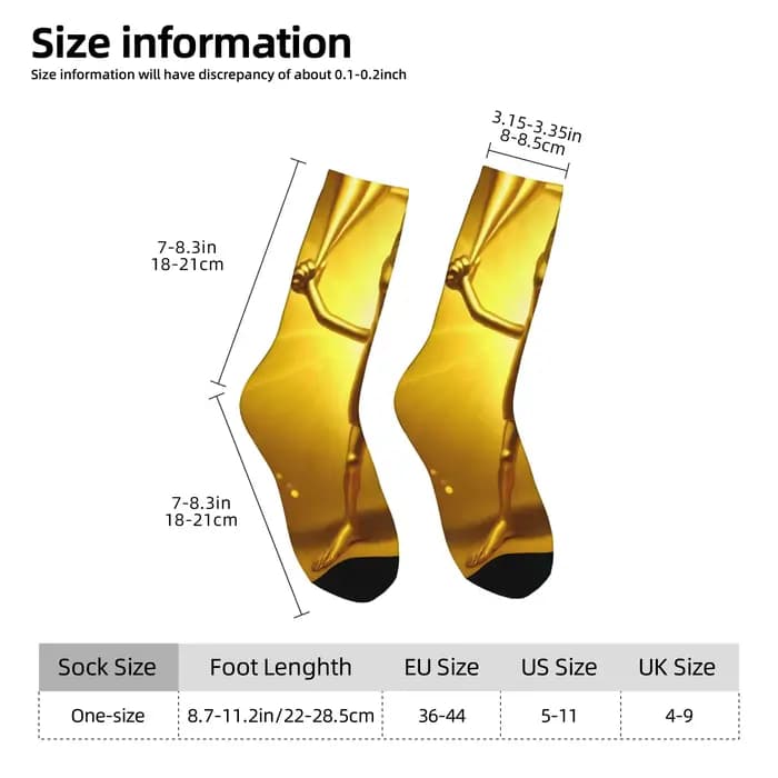 Chaussettes amusantes Tung Tung Tung Sahur 5